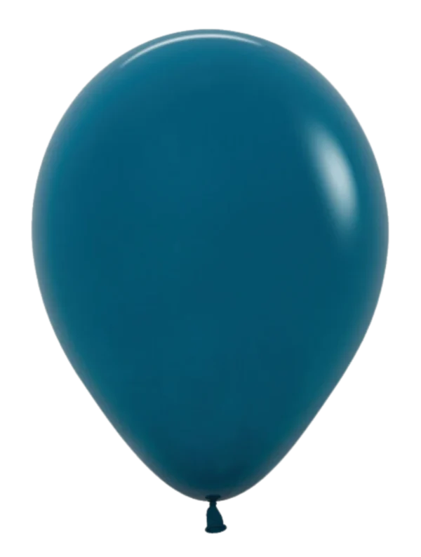 Sempertex Deluxe Deep Teal Latex Balloons