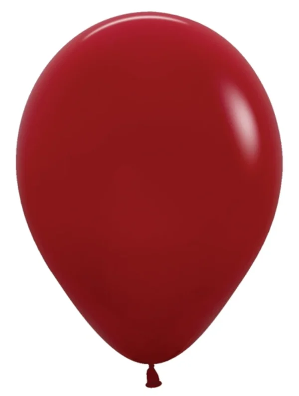 Sempertex Deluxe Imperial Red Latex Balloons