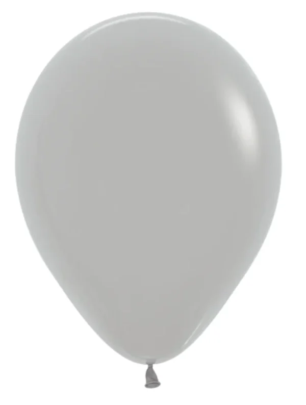11" Sempertex Deluxe Grey Latex Balloons