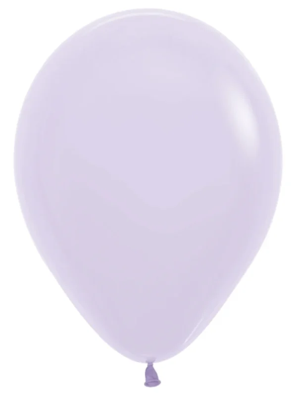 11" Sempertex Pastel Matte Lilac Latex Balloons