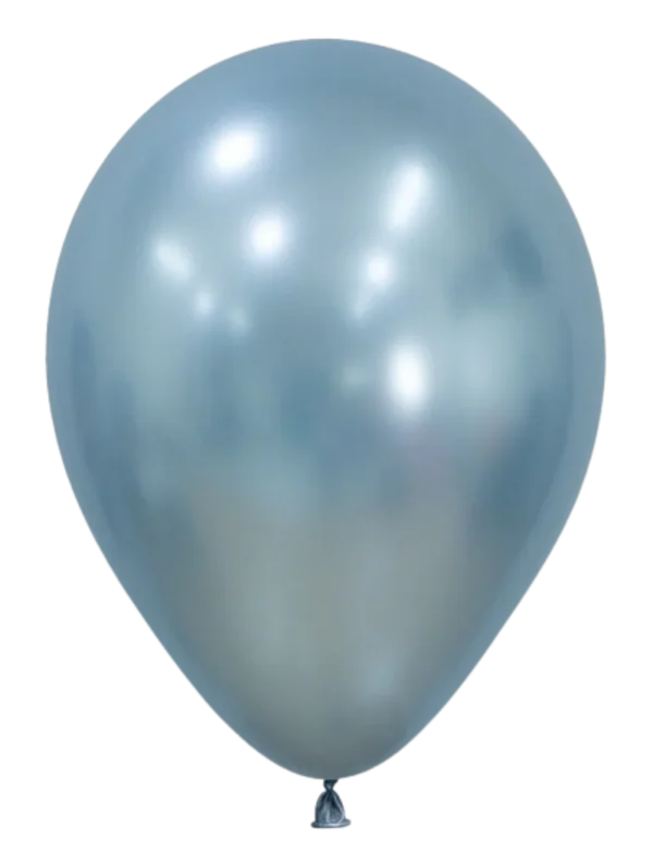 11" Sempertex Silk Arctic Blue Latex Balloons