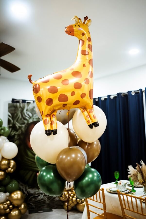 41" Jungle Giraffe Foil Balloon