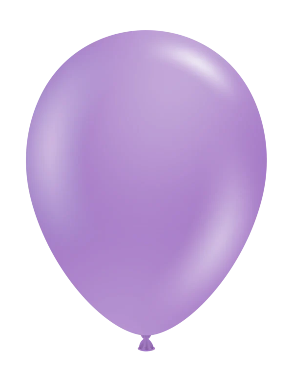 11" TUFTEX Metallic Pearlized Lilac Latex Balloon