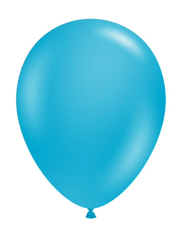 11" TUFTEX Turquoise Latex Balloons